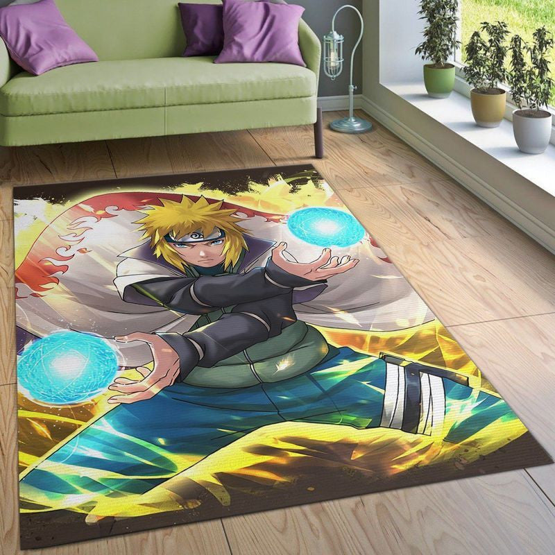 Minato Naruto Shippoden Anime Teppich, Teppiche - Outdoor Teppich, Teppich Wohnzimmer, Küchenteppich, Kinderzimmer, Modern