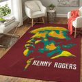 Kenny Rogers V1 Popmusik Pop für Fans Teppich, Teppiche - Outdoor Teppich, Teppich Wohnzimmer, Küchenteppich, Kinderzimmer, Modern