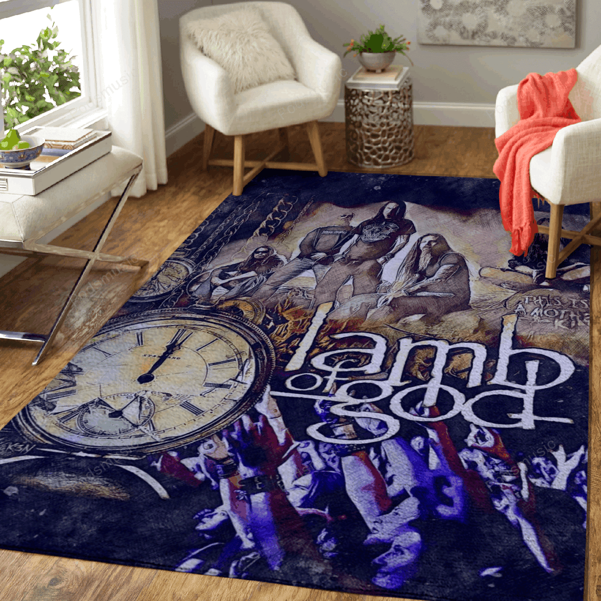 Lamm Gottes Musik für Fans Teppich, Teppiche - Outdoor Teppich, Teppich Wohnzimmer, Küchenteppich, Kinderzimmer, Modern