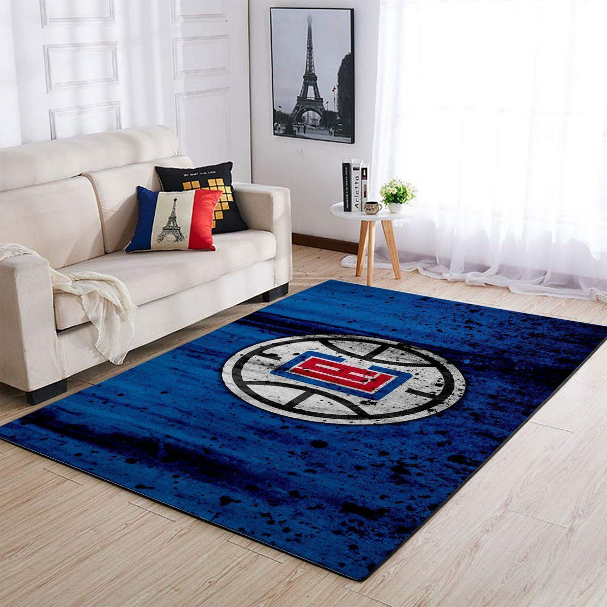 Los Angeles Clippers Bereich NBA-Basketballteam Logo002 Teppich, Teppiche - Outdoor Teppich, Teppich Wohnzimmer, Küchenteppich, Kinderzimmer, Modern