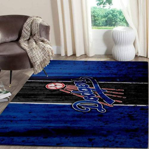 Los Angeles Dodgers Area Mlb Baseball Team Logo020 Teppich, Teppiche - Outdoor Teppich, Teppich Wohnzimmer, Küchenteppich, Kinderzimmer, Modern