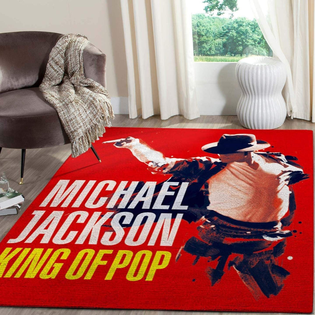 Michael Jackson King Of Pop Bereich Weihnachtsgeschenk Teppich, Teppiche - Outdoor Teppich, Teppich Wohnzimmer, Küchenteppich, Kinderzimmer, Modern