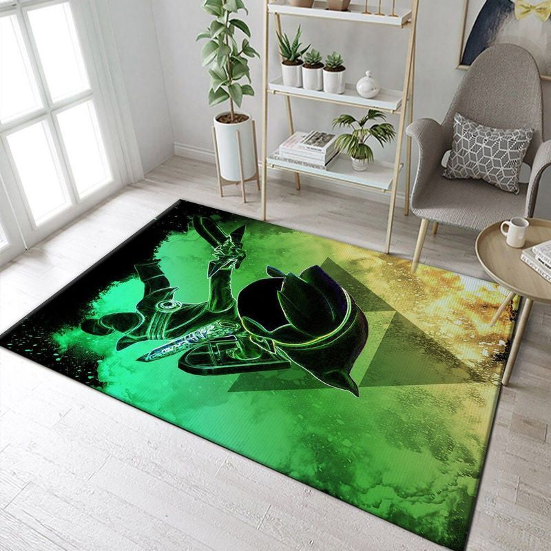 Legende von Zelda Chibi Link Seele des Windes Teppich, Teppiche - Outdoor Teppich, Teppich Wohnzimmer, Küchenteppich, Kinderzimmer, Modern