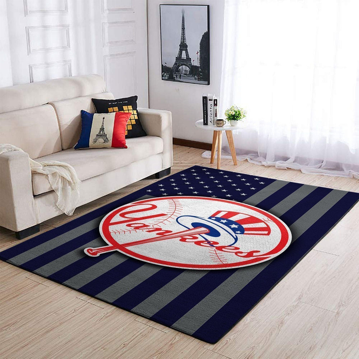 New York Yankees Area Mlb Baseball Team Logo014 Teppich, Teppiche - Outdoor Teppich, Teppich Wohnzimmer, Küchenteppich, Kinderzimmer, Modern