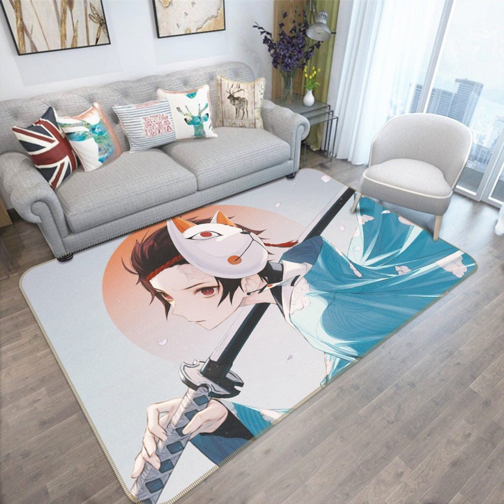 Kimetsu No Yaiba Anime 32 Teppich, Teppiche - Outdoor Teppich, Teppich Wohnzimmer, Küchenteppich, Kinderzimmer, Modern