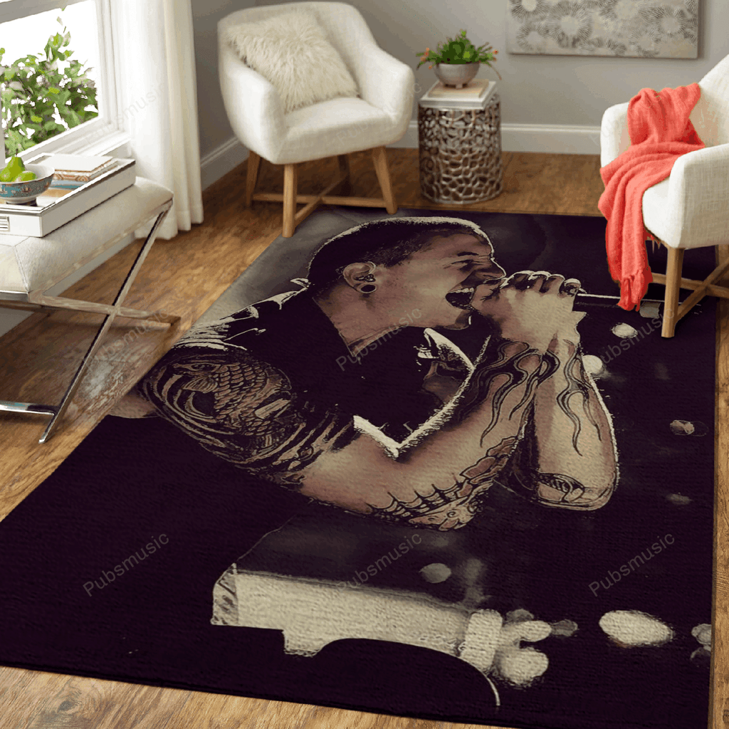 Linkinpark 45 Musik für Fans Teppich, Teppiche - Outdoor Teppich, Teppich Wohnzimmer, Küchenteppich, Kinderzimmer, Modern