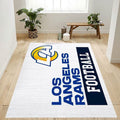Los Angeles Rams 2020 Nfl Teamlogo Flo Teppich, Teppiche - Outdoor Teppich, Teppich Wohnzimmer, Küchenteppich, Kinderzimmer, Modern