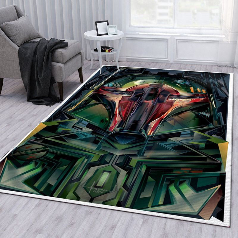 Mandalorianischer Star Wars 23 Teppich, Teppiche - Outdoor Teppich, Teppich Wohnzimmer, Küchenteppich, Kinderzimmer, Modern