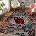 Ironman Marvel 11 Teppich, Teppiche - Outdoor Teppich, Teppich Wohnzimmer, Küchenteppich, Kinderzimmer, Modern
