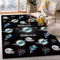 Miami Dolphins NFL 15 Teppich, Teppiche - Outdoor Teppich, Teppich Wohnzimmer, Küchenteppich, Kinderzimmer, Modern