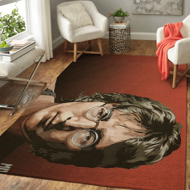 John Lennon Beatles-Rockband 1960 Teppich, Teppiche - Outdoor Teppich, Teppich Wohnzimmer, Küchenteppich, Kinderzimmer, Modern