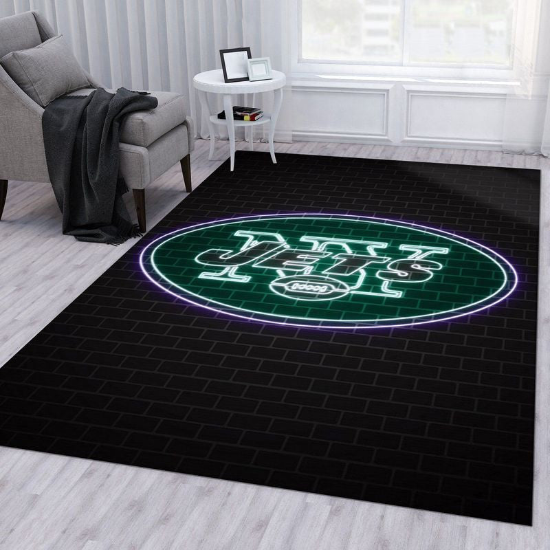 New York Jets NFL 16 Teppich, Teppiche - Outdoor Teppich, Teppich Wohnzimmer, Küchenteppich, Kinderzimmer, Modern