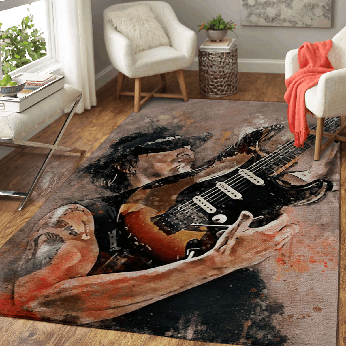 Richie Sambora Splatter Bon Jovi Amerikanischer Rock B Teppich, Teppiche - Outdoor Teppich, Teppich Wohnzimmer, Küchenteppich, Kinderzimmer, Modern