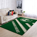 Milwaukee Bucks Area NBA-Basketballteam Logo005 Teppich, Teppiche - Outdoor Teppich, Teppich Wohnzimmer, Küchenteppich, Kinderzimmer, Modern