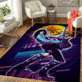 Paul Stanleywork Music Synthwave 80S für Fans Teppich, Teppiche - Outdoor Teppich, Teppich Wohnzimmer, Küchenteppich, Kinderzimmer, Modern