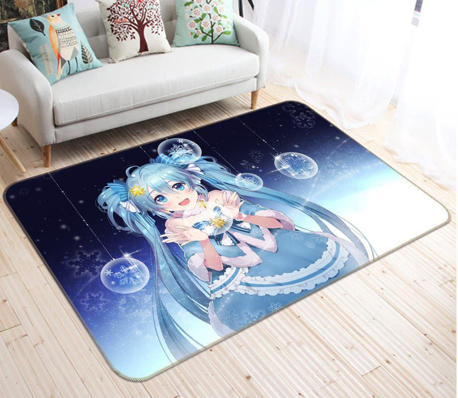 Hatsune Miku-Anime 64 Teppich, Teppiche - Outdoor Teppich, Teppich Wohnzimmer, Küchenteppich, Kinderzimmer, Modern