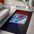 New York Rangers Bereich Nhl Hockey2002202 Teppich, Teppiche - Outdoor Teppich, Teppich Wohnzimmer, Küchenteppich, Kinderzimmer, Modern