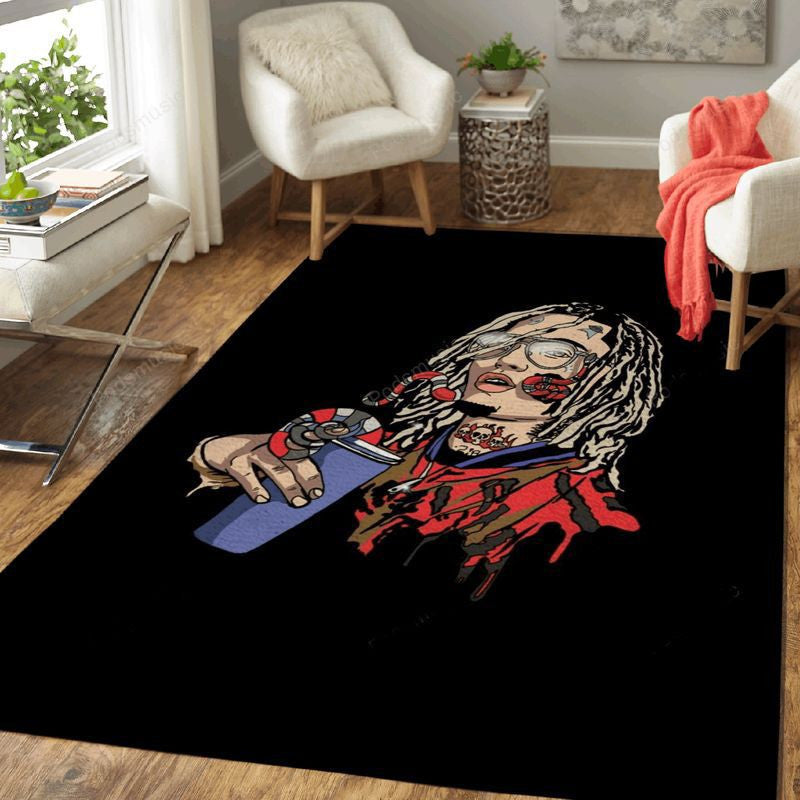 Lil Pump-Musiker Teppich, Teppiche - Outdoor Teppich, Teppich Wohnzimmer, Küchenteppich, Kinderzimmer, Modern