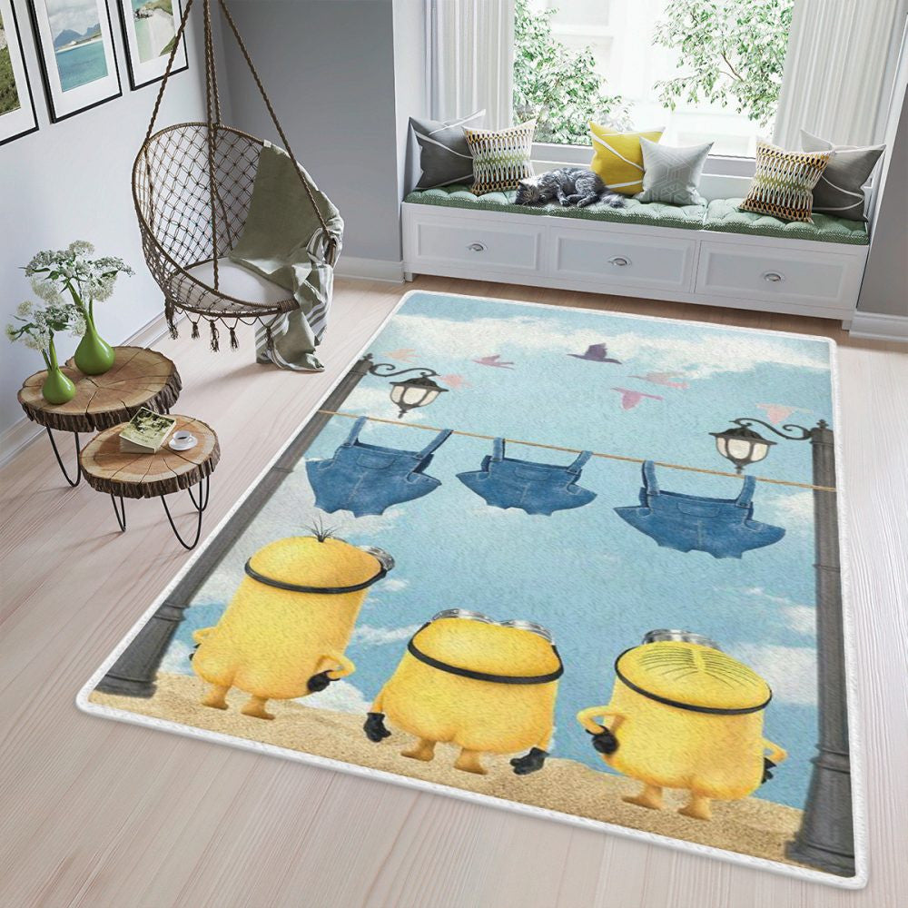 Minions Lustige Sommermodefilme Fangeschenk Minions Teppich, Teppiche - Outdoor Teppich, Teppich Wohnzimmer, Küchenteppich, Kinderzimmer, Modern