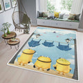 Minions Lustige Sommermodefilme Fangeschenk Minions Teppich, Teppiche - Outdoor Teppich, Teppich Wohnzimmer, Küchenteppich, Kinderzimmer, Modern