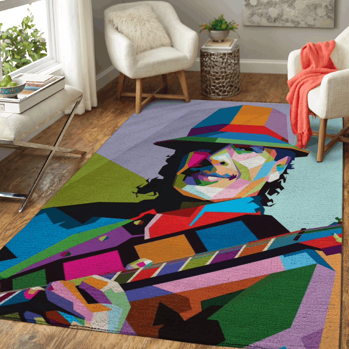 Carlos Santana Musik für Fans Teppich, Teppiche - Outdoor Teppich, Teppich Wohnzimmer, Küchenteppich, Kinderzimmer, Modern
