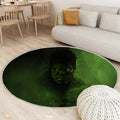 Unglaublicher Hulk Teppich Rund, Teppiche - Hulk Outdoor Teppich Rund, Superhelden Teppich Wohnzimmer, Carpet, Rug