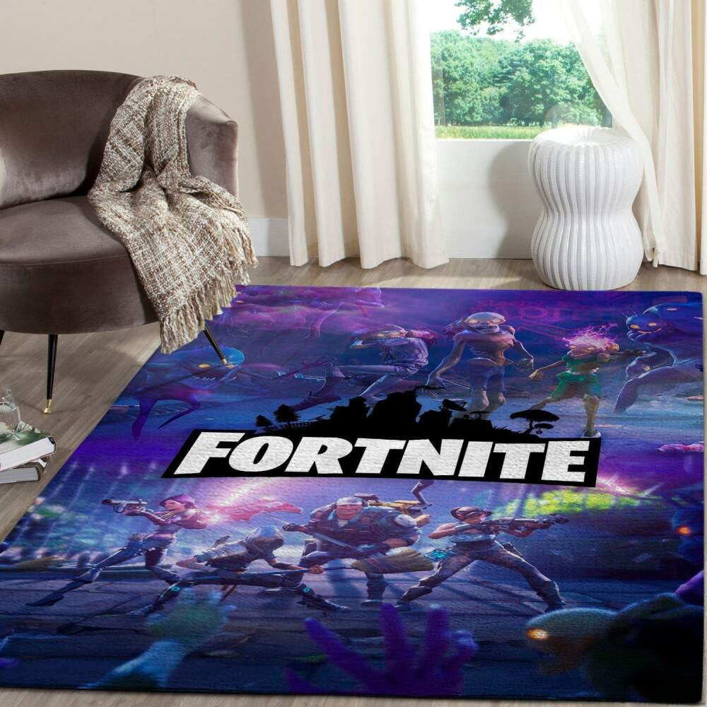 Fortnite Area Videospielspieler 051 Teppich, Teppiche - Outdoor Teppich, Teppich Wohnzimmer, Küchenteppich, Kinderzimmer, Modern