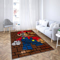 Super Mario Teppich, Teppiche - Mario Brüder Outdoor Teppich, Teppich Wohnzimmer, Küchenteppich, Kinderzimmer, Modern