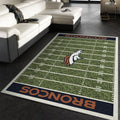 Denver Broncos NFL 22 Teppich, Teppiche - Outdoor Teppich, Teppich Wohnzimmer, Küchenteppich, Kinderzimmer, Modern