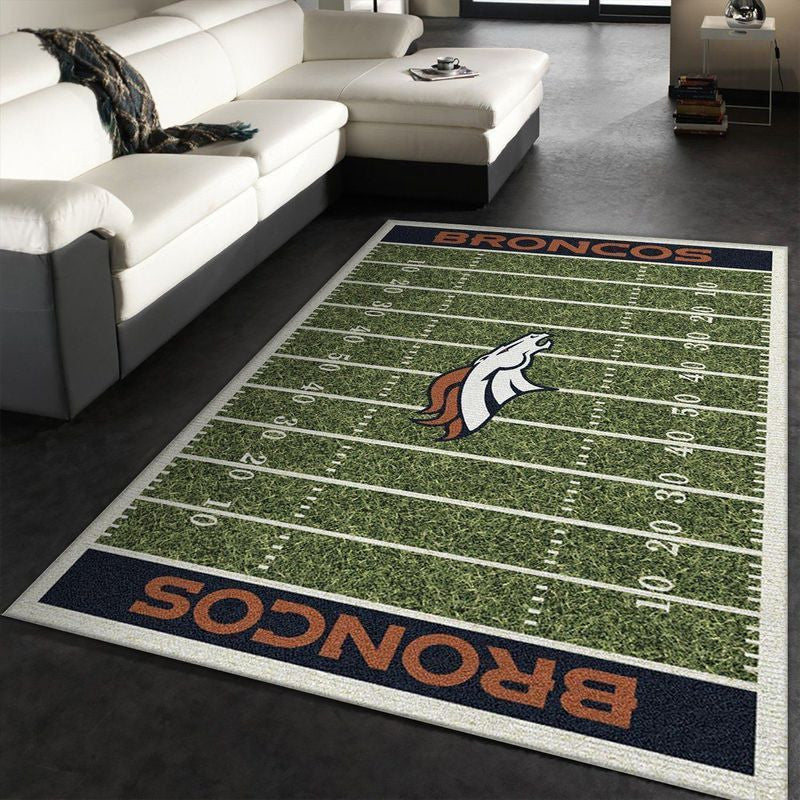 Denver Broncos NFL 22 Teppich, Teppiche - Outdoor Teppich, Teppich Wohnzimmer, Küchenteppich, Kinderzimmer, Modern