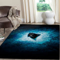 Carolina Panthers Area Nfl Football Team Logo010 Teppich, Teppiche - Outdoor Teppich, Teppich Wohnzimmer, Küchenteppich, Kinderzimmer, Modern