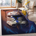 Kapitän Rex Starwar 1 Teppich, Teppiche - Outdoor Teppich, Teppich Wohnzimmer, Küchenteppich, Kinderzimmer, Modern
