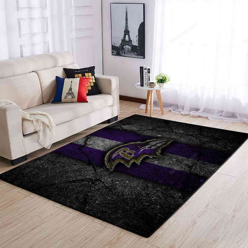 Baltimore Ravens NFL 37 Teppich, Teppiche - Outdoor Teppich, Teppich Wohnzimmer, Küchenteppich, Kinderzimmer, Modern