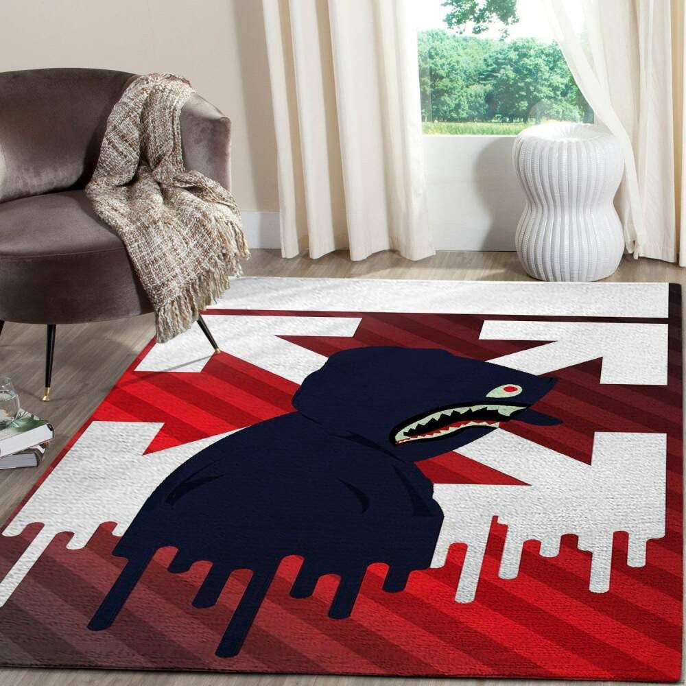 Bape Area Hypebeast Luxuriöses Modemarkenlogo 007 Teppich, Teppiche - Outdoor Teppich, Teppich Wohnzimmer, Küchenteppich, Kinderzimmer, Modern