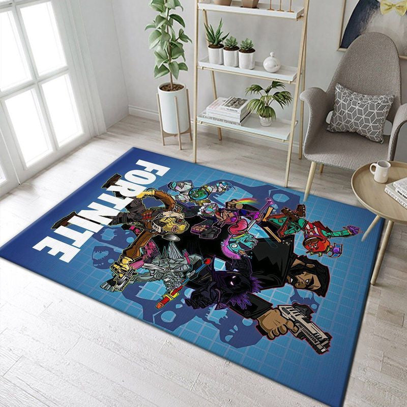 Fortnite Ver7 Teppich, Teppiche - Outdoor Teppich, Teppich Wohnzimmer, Küchenteppich, Kinderzimmer, Modern
