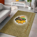 Chicago Blackhawks Area Nhl Eishockeymannschaft Logo001 Teppich, Teppiche - Outdoor Teppich, Teppich Wohnzimmer, Küchenteppich, Kinderzimmer, Modern