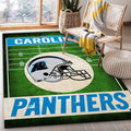 Carolina Panthers Nfl Football 25 Teppich, Teppiche - Outdoor Teppich, Teppich Wohnzimmer, Küchenteppich, Kinderzimmer, Modern