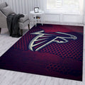 Atlanta Falcons Logo Nfl Ein NFL-Bereich für Geschenk Schlafzimmer Teppich, Teppiche - Outdoor Teppich, Teppich Wohnzimmer, Küchenteppich, Kinderzimmer, Modern