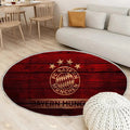 Bayer München Fußball Teppich Rund, Teppiche - Outdoor Teppich Rund, Teppich Wohnzimmer, Carpet, Rug