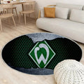 SV WerderBremen 01 Teppich Rund, Teppiche - Outdoor Teppich Rund, Teppich Wohnzimmer, Carpet, Rug