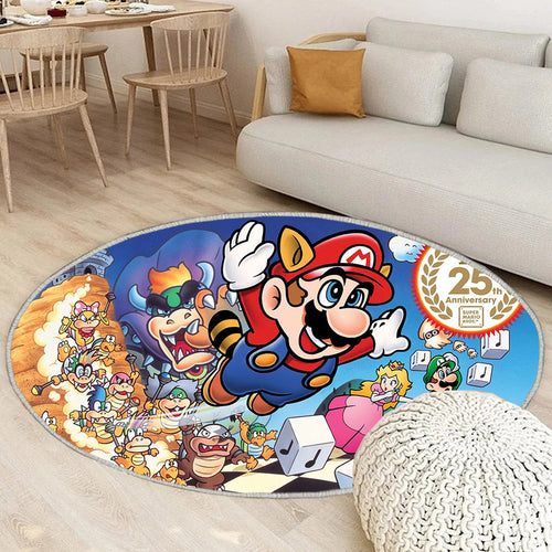 25 jähriges Jubiläum des Superhelden Teppich Rund, Teppiche - Outdoor Teppich Rund, Teppich Wohnzimmer, Carpet, Rug
