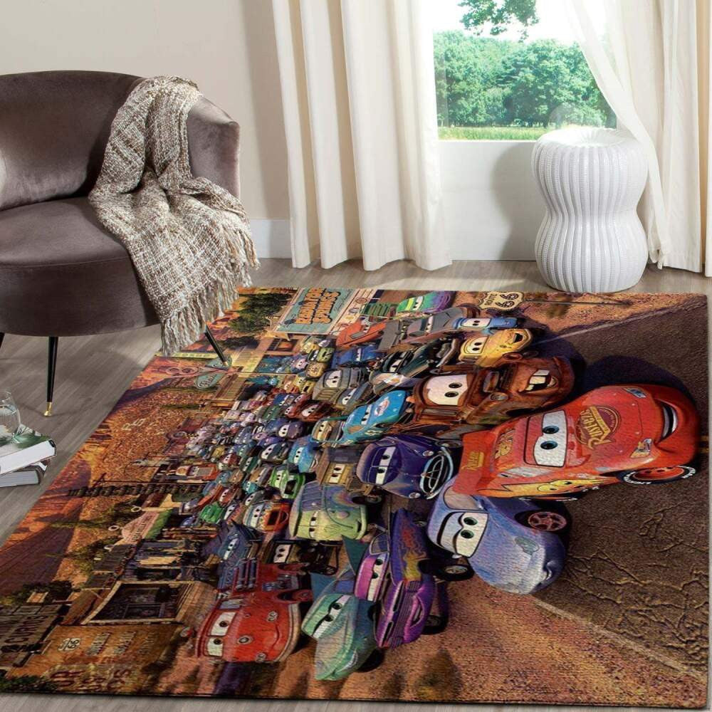 Disney Cars Bereich Disney Lv071228 Teppich, Teppiche - Outdoor Teppich, Teppich Wohnzimmer, Küchenteppich, Kinderzimmer, Modern