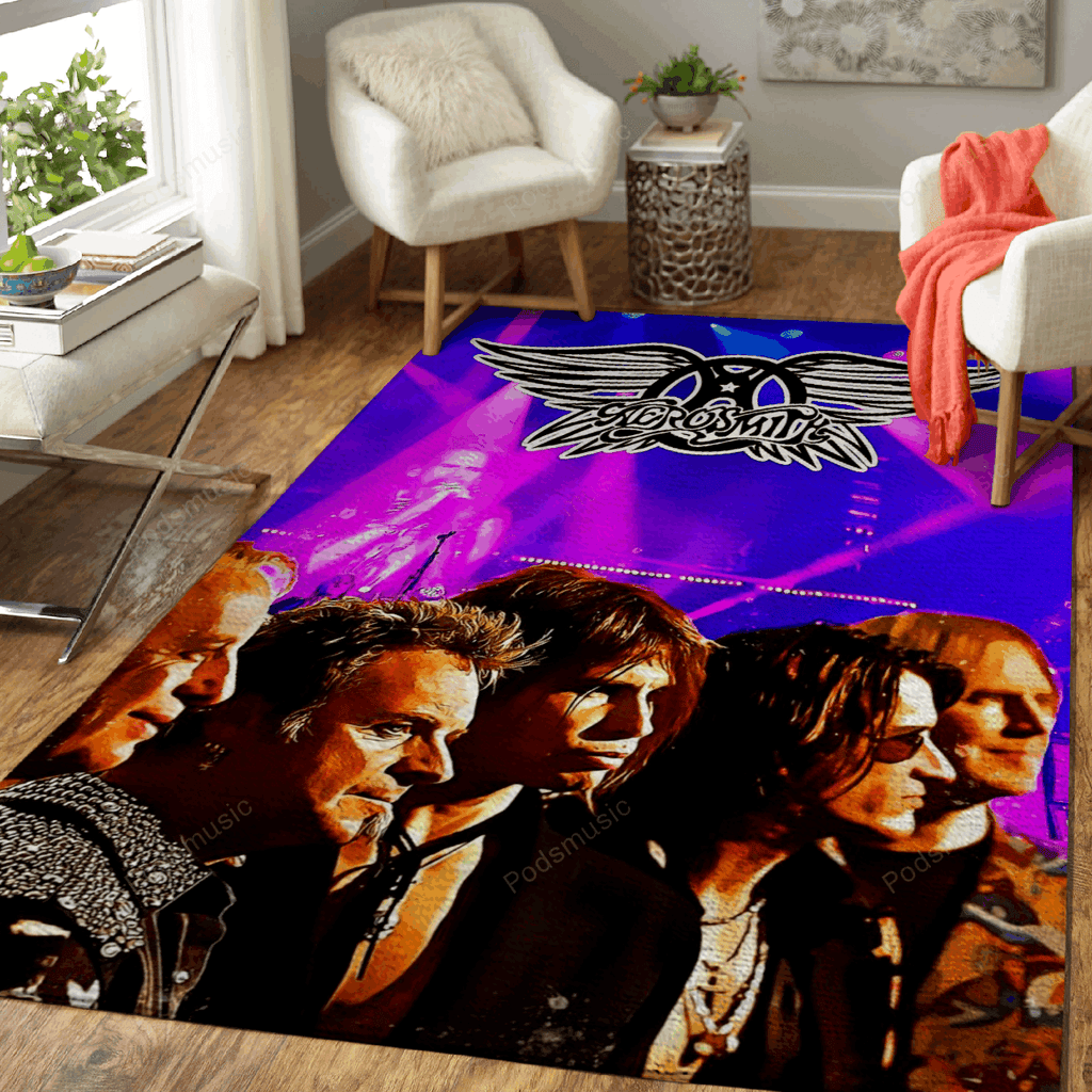 Aerosmith-Musik für Fans Teppich, Teppiche - Outdoor Teppich, Teppich Wohnzimmer, Küchenteppich, Kinderzimmer, Modern