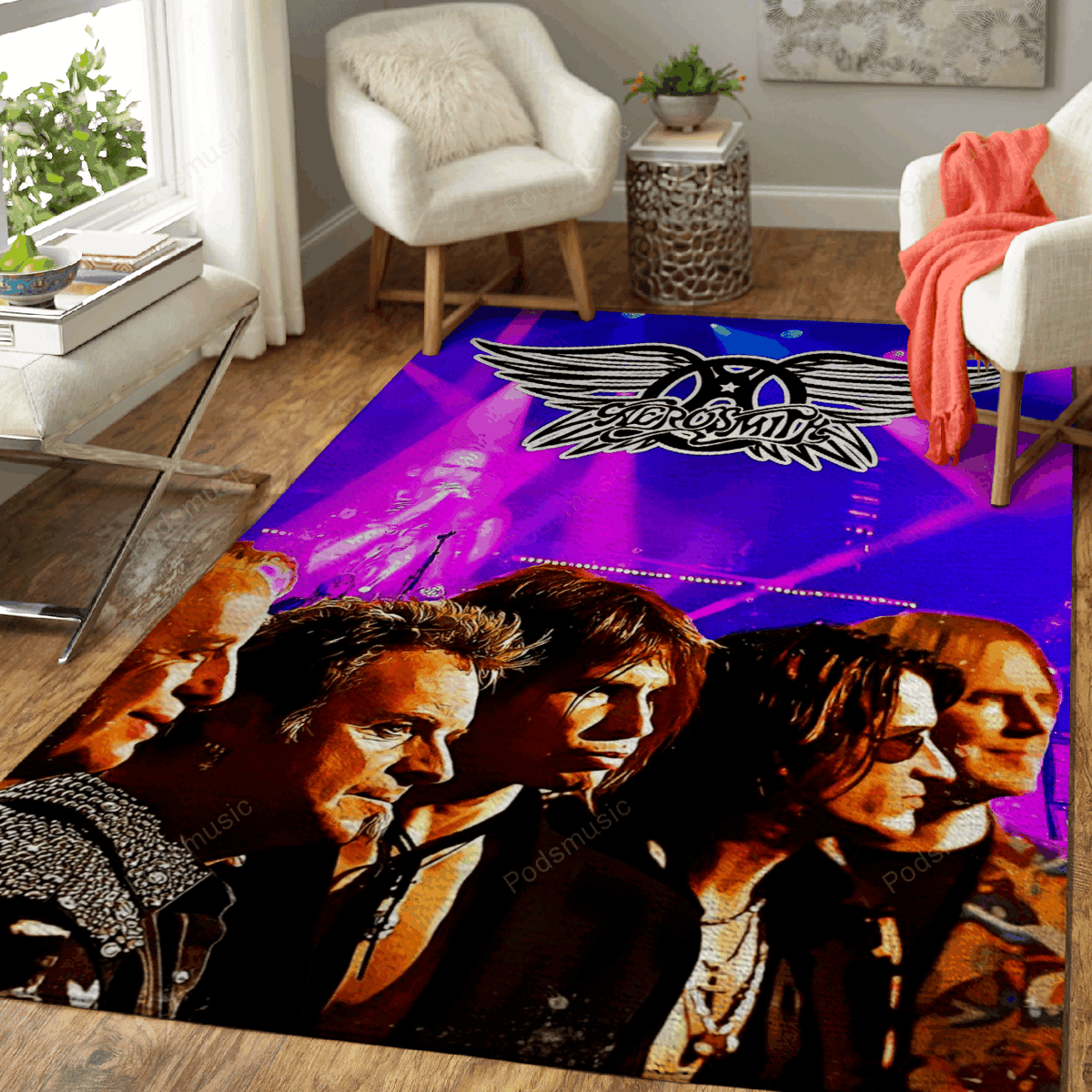 Aerosmith-Musik für Fans Teppich, Teppiche - Outdoor Teppich, Teppich Wohnzimmer, Küchenteppich, Kinderzimmer, Modern