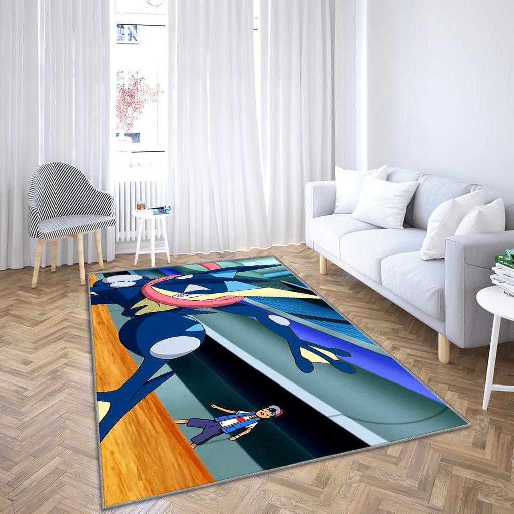 Greninja Teppich, Teppiche - Outdoor Teppich, Teppich Wohnzimmer, Küchenteppich, Kinderzimmer, Modern