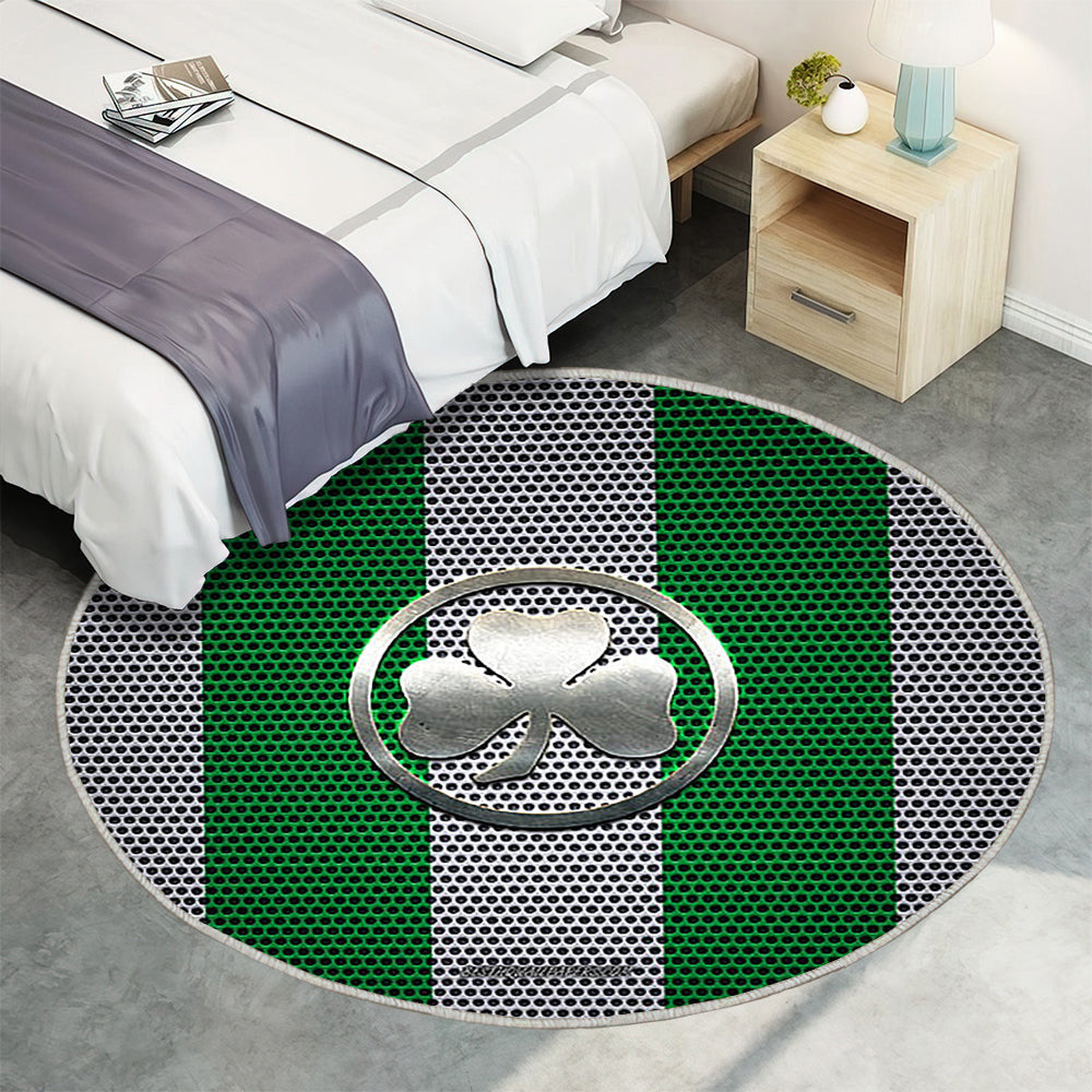 Spvgg Greuther Fürth Teppich Rund, Teppiche - Deutscher Fußballverein Outdoor Teppich Rund, Metall Emblem Teppich Wohnzimmer, Carpet, Rug