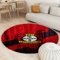 FC Bayer 04 Leverkusen Logo Teppich Rund, Teppiche - Outdoor Teppich Rund, Teppich Wohnzimmer, Carpet, Rug