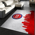 Detroit Pistons NBA5 Teppich, Teppiche - Outdoor Teppich, Teppich Wohnzimmer, Küchenteppich, Kinderzimmer, Modern