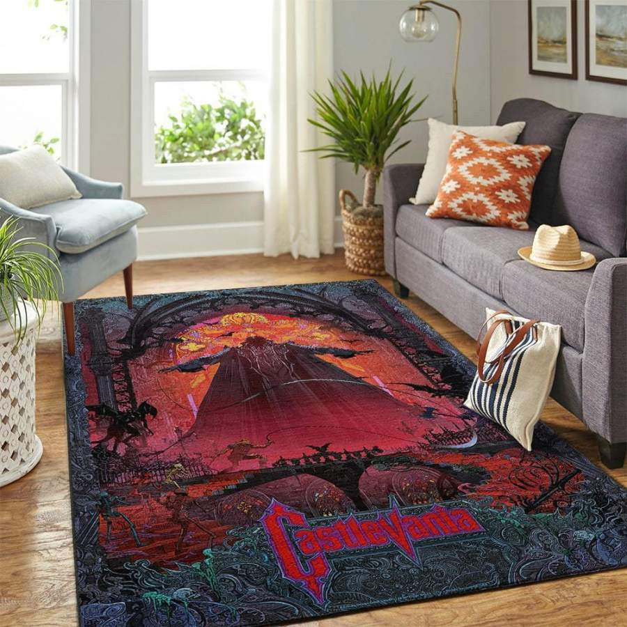 Castlevania Teppich, Teppiche - Outdoor Teppich, Teppich Wohnzimmer, Küchenteppich, Kinderzimmer, Modern