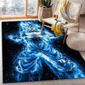 Anime Goku Super Saiyajin 2 Teppich, Teppiche - Outdoor Teppich, Teppich Wohnzimmer, Küchenteppich, Kinderzimmer, Modern